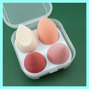 4pcs Makeup Cosmetic Puff Blenders