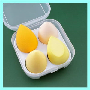 4pcs Makeup Cosmetic Puff Blenders