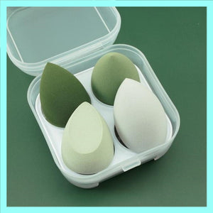 4pcs Makeup Cosmetic Puff Blenders